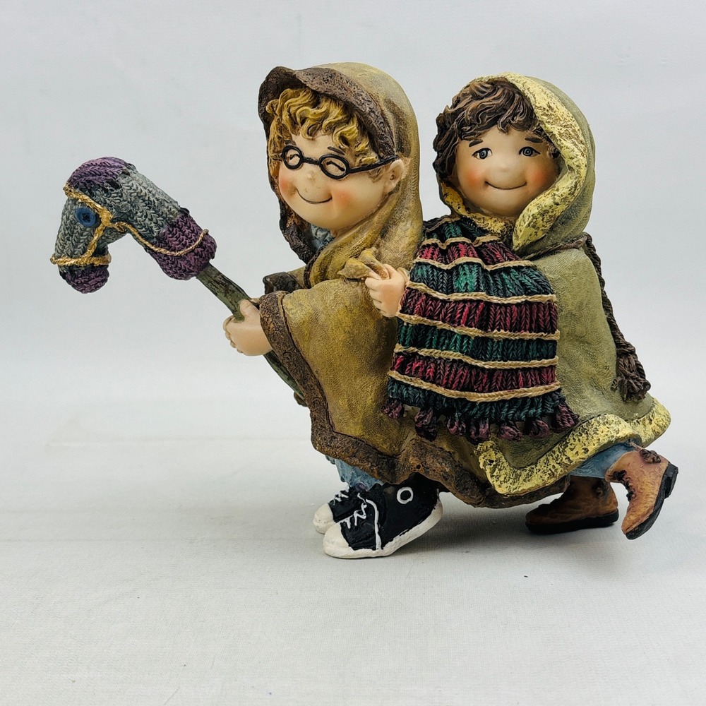 Button Jar Kids Christmas Pageant Figure The Camel Nativity Sandy Tuzinski 2003